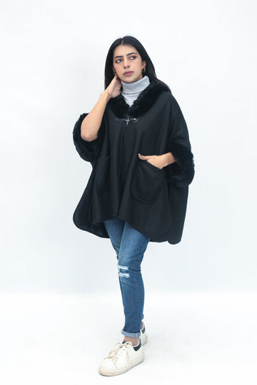 Fur Cape Shawl